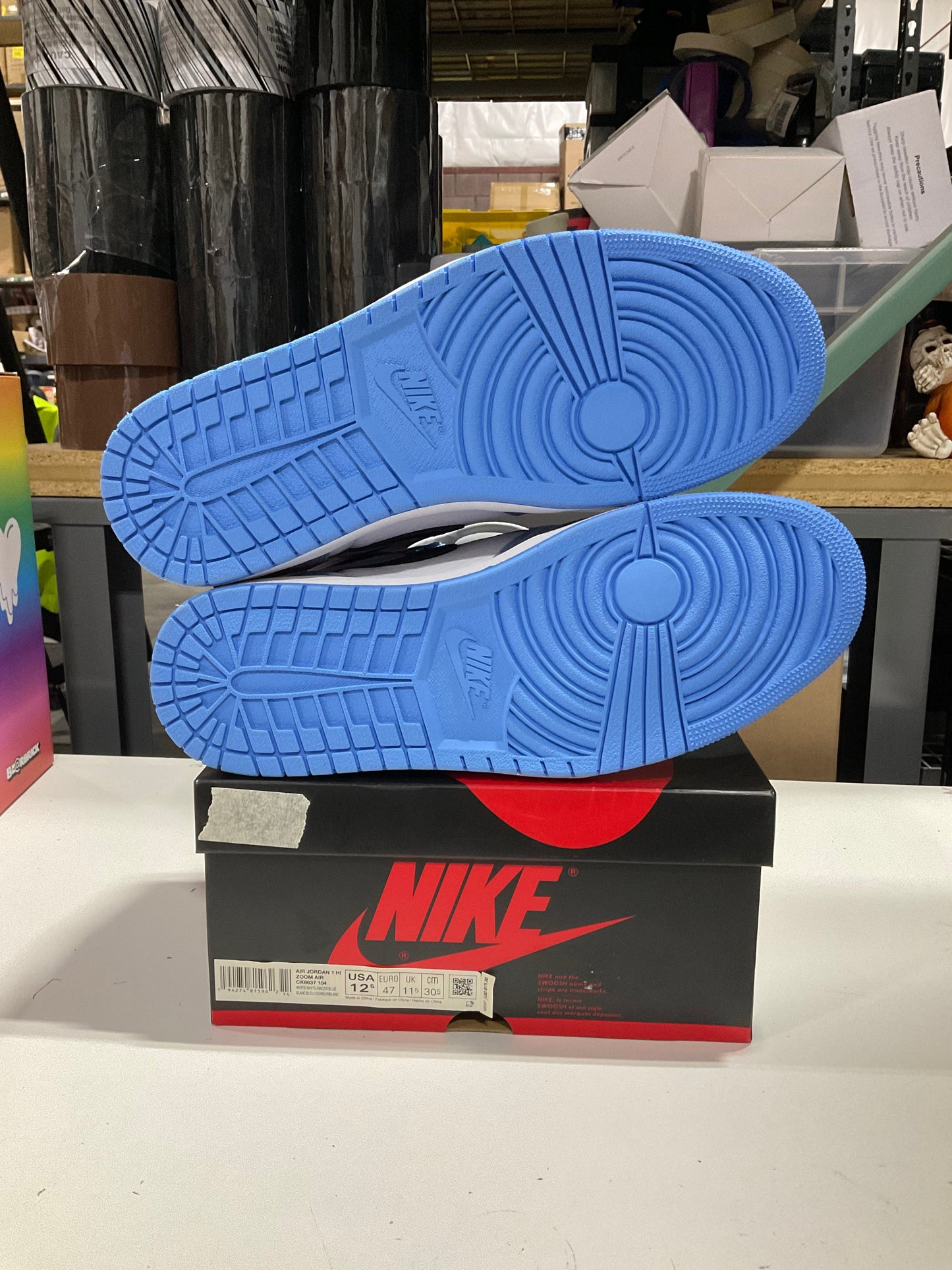 DS Jordan 1 University Blue *Conditional* Wrong Box