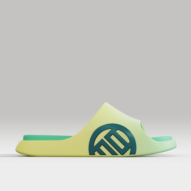 LUXIAOJUN - Sports Slides - Yellow & Green