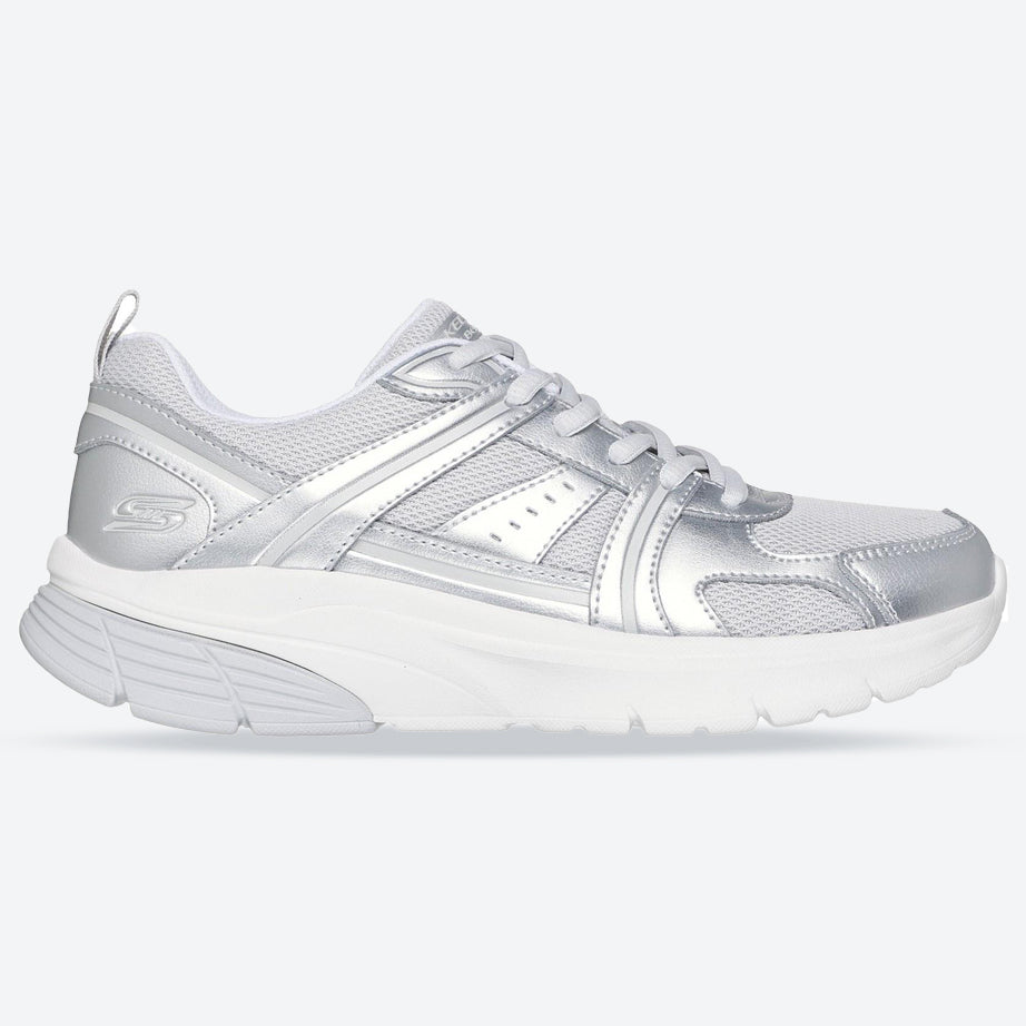 Women's Wide Fit Skechers 117770 Bobs Vamos Trainers