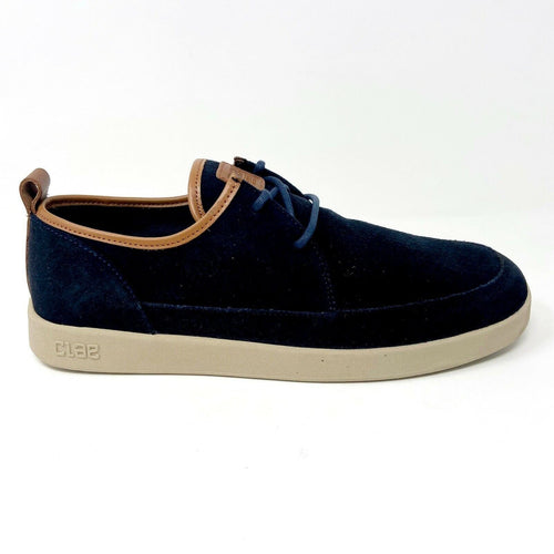 Clae Marlin Deep Navy Suede Mens Premium Casual Sneakers