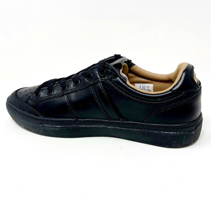 Lacoste Courtline 120 1 US CMA Leather Synthetic Black Mens Size 7 Sneakers