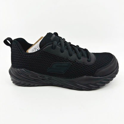 Skechers Nitro Sprint Prozon Black Kids Boys Size 1 Sneakers