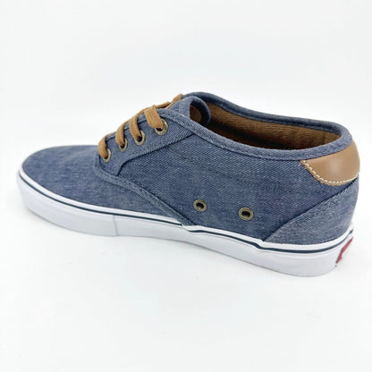 VANS Chima Estate Pro (Washed) Navy Mens Size 7.5 UltraCush Sneakers
