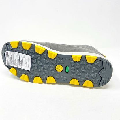 Timberland Earthkeeper GT Scramble Mid Nubuck Gray Yellow Kids Boots 4893R