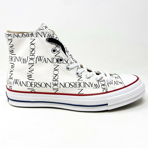 Converse Chuck 70 Hi Grid JW Anderson White Black 160808C Womens Size 7.5