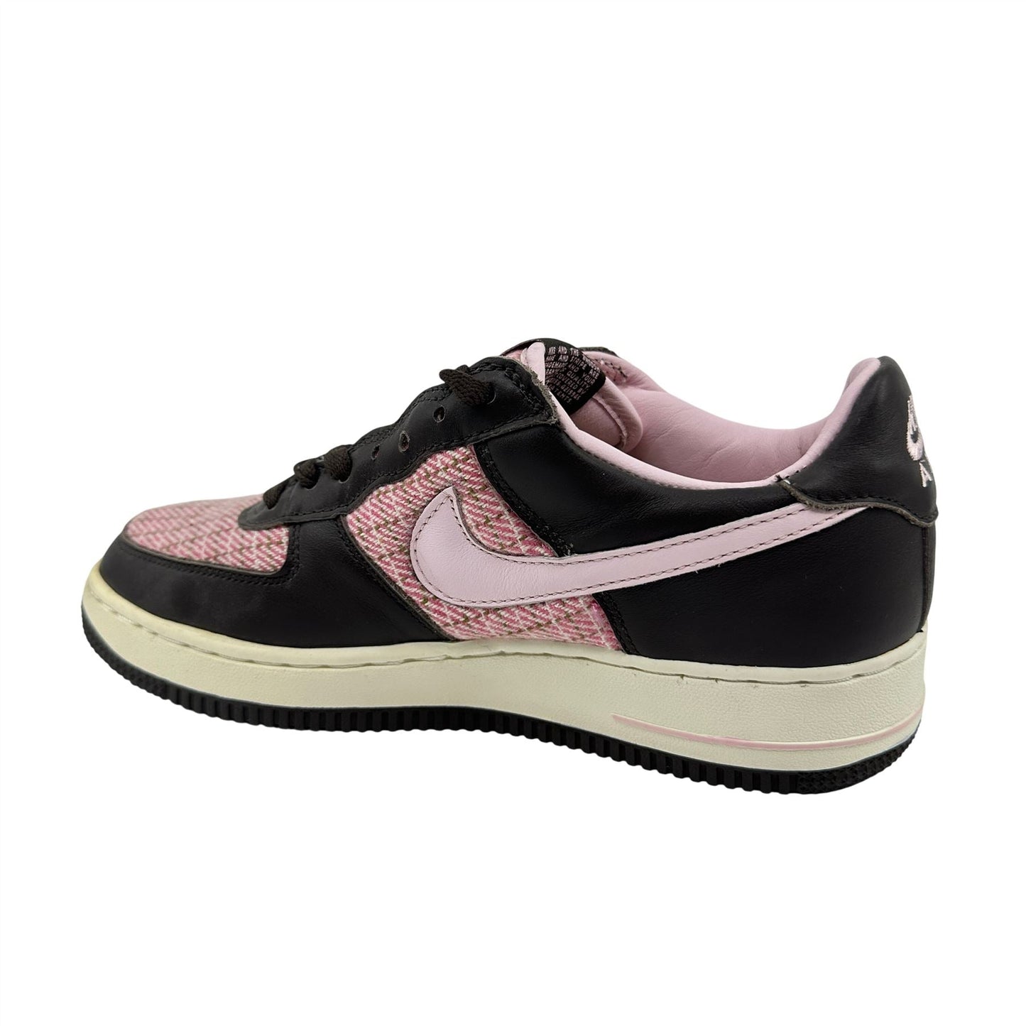 Nike Air Force 1 Premium Baroque Brown Pink Ice Womens Athletic Sneaker