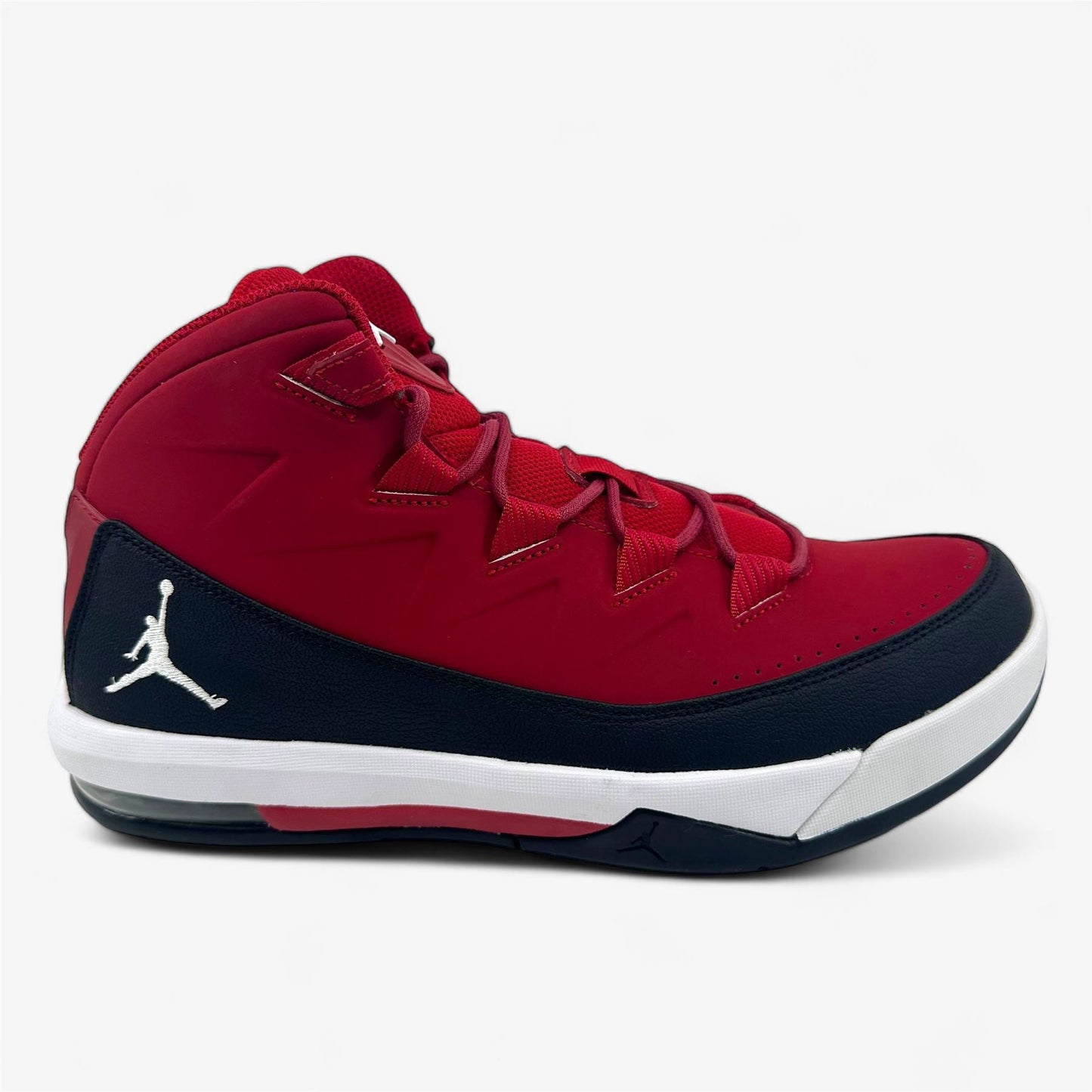 Jordan Air Deluxe Gym Red White Black Mens Athletic Sneaker