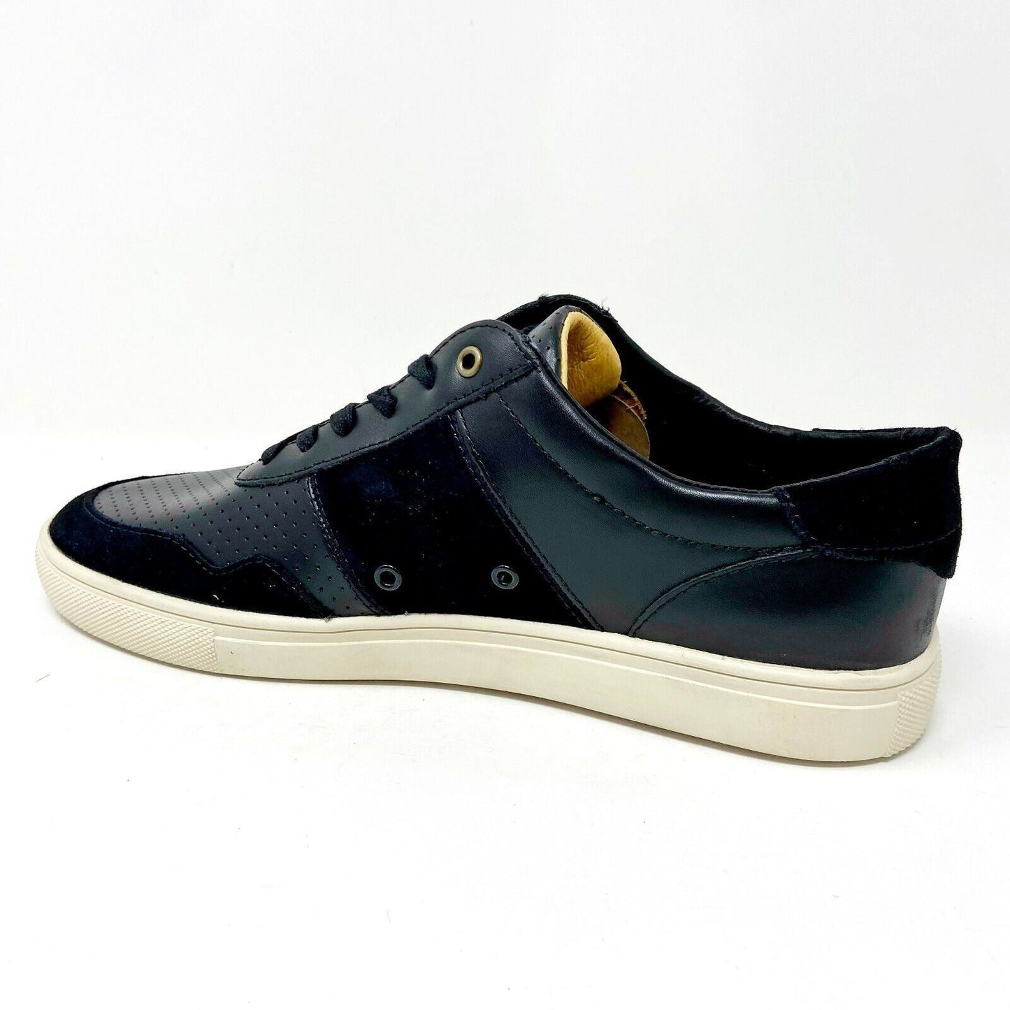 Clae Gregory SP Black Leather Suede Mens Premium Casual Sneakers