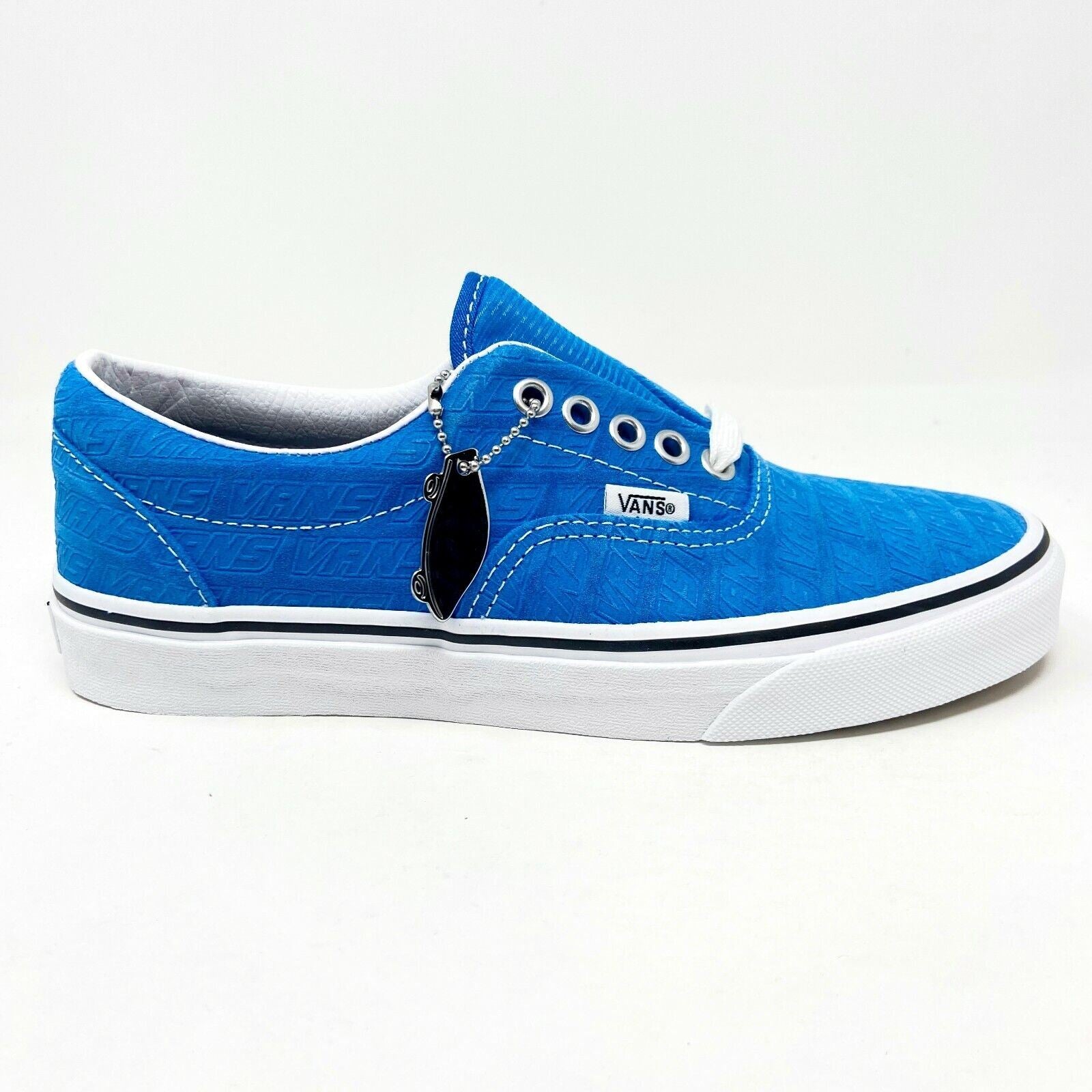 Vans Era (Vans Emboss) Blue True White Womens Casual Shoes Sneakers