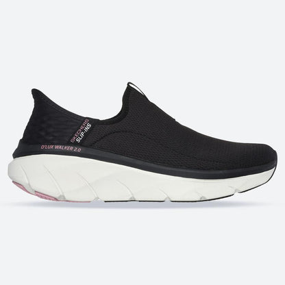 Women's Relaxed Fit Skechers 150099 Slip-ins Sport D'lux Walker 2.0 Happy Step Trainers