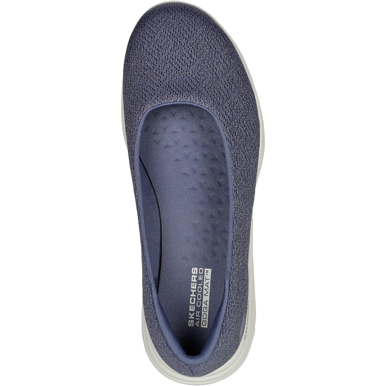 Women's Wide Fit Skechers 136530 On The Go Flex Cherished Shoes