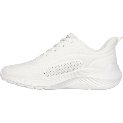 Women's Wide Fit Skechers 117485 Bobs Sport Squad Waves Just Wading Trainers