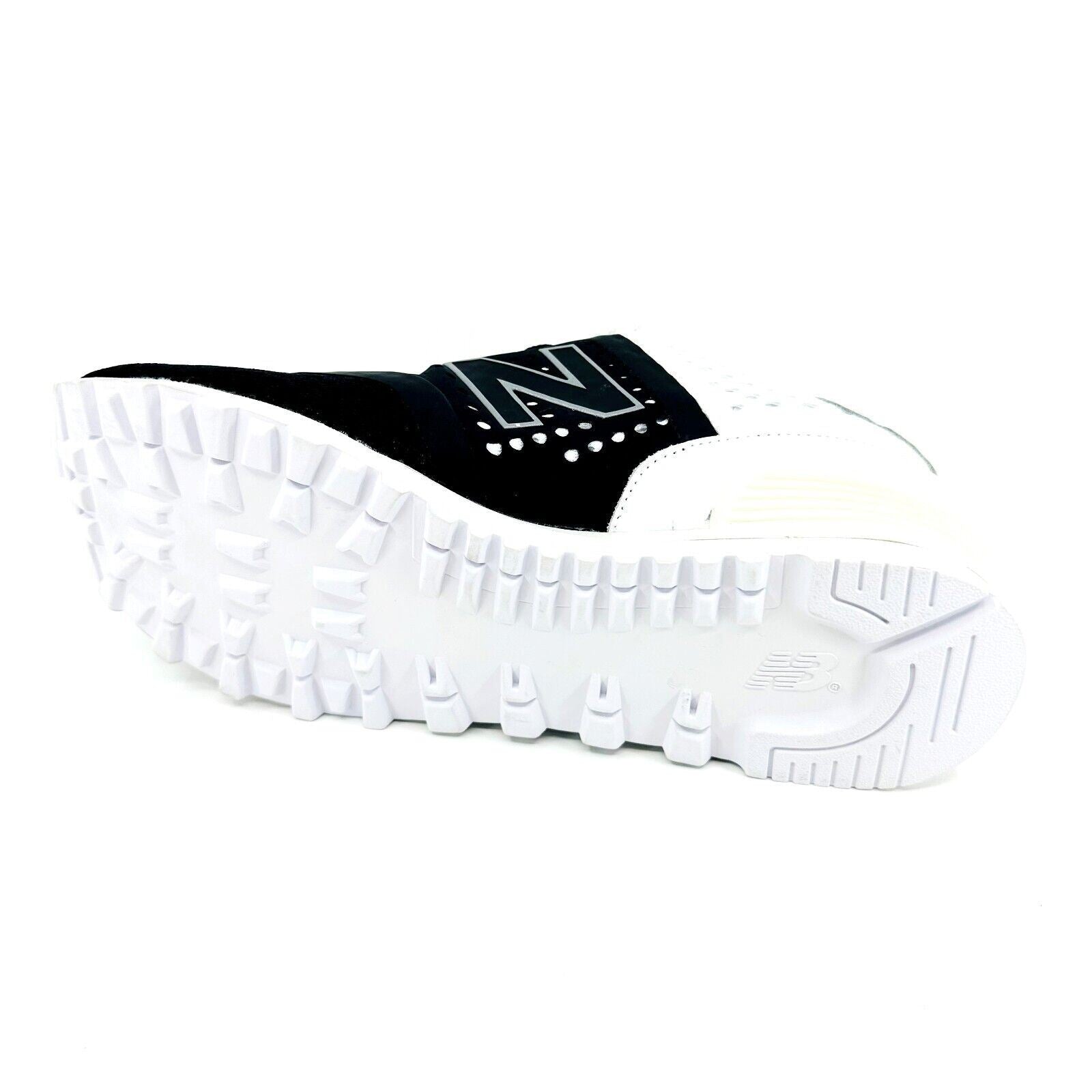 New Balance 574 Re-Engineered Black White Retro Mens Sneakers MTL574MB