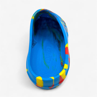 AND1 Bodega Clog Yellow Multicolor Mens Sandal Slip-On