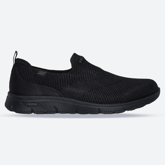 Women's Wide Fit Skechers 104680 Arch Fit Refine 2.0 Cascade Trainers