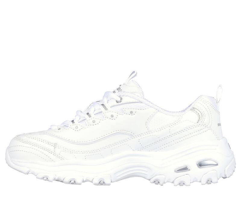 Women's Wide Fit Skechers 11931EW D'lites Fresh Start Trainers