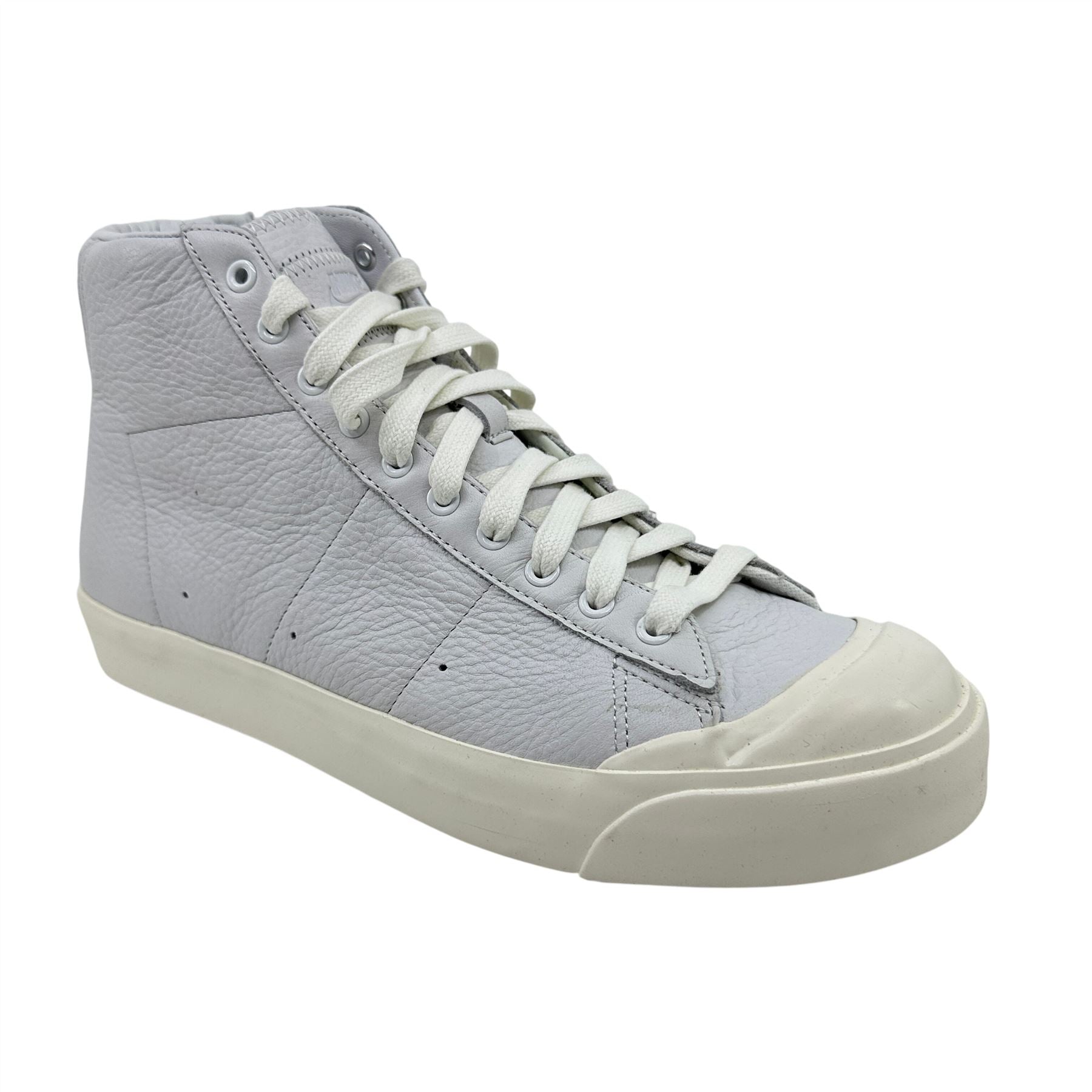 Nike Blazer Mid AB TZ White Royal Blue Mens Athletic Sneaker