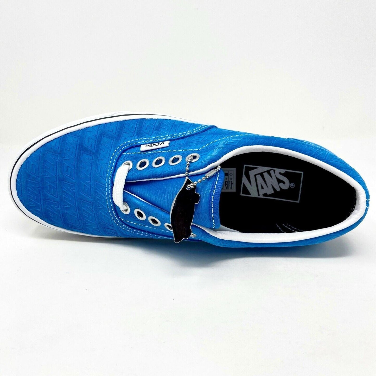 Vans Era (Vans Emboss) Blue True White Womens Casual Shoes Sneakers