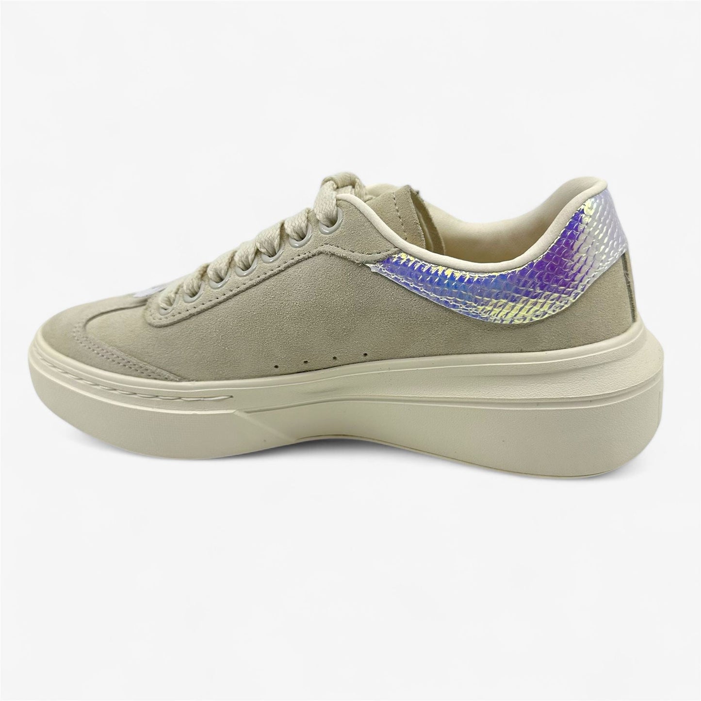 Skechers Cordova Classic Mirrored Brights Off White Womens Athletic Sneaker