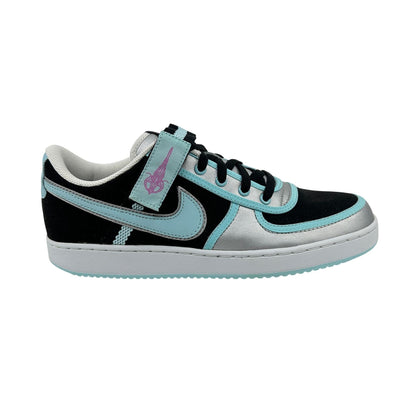 Nike Vandal Low Black Glacier Blue Silver Mens Athletic Sneaker