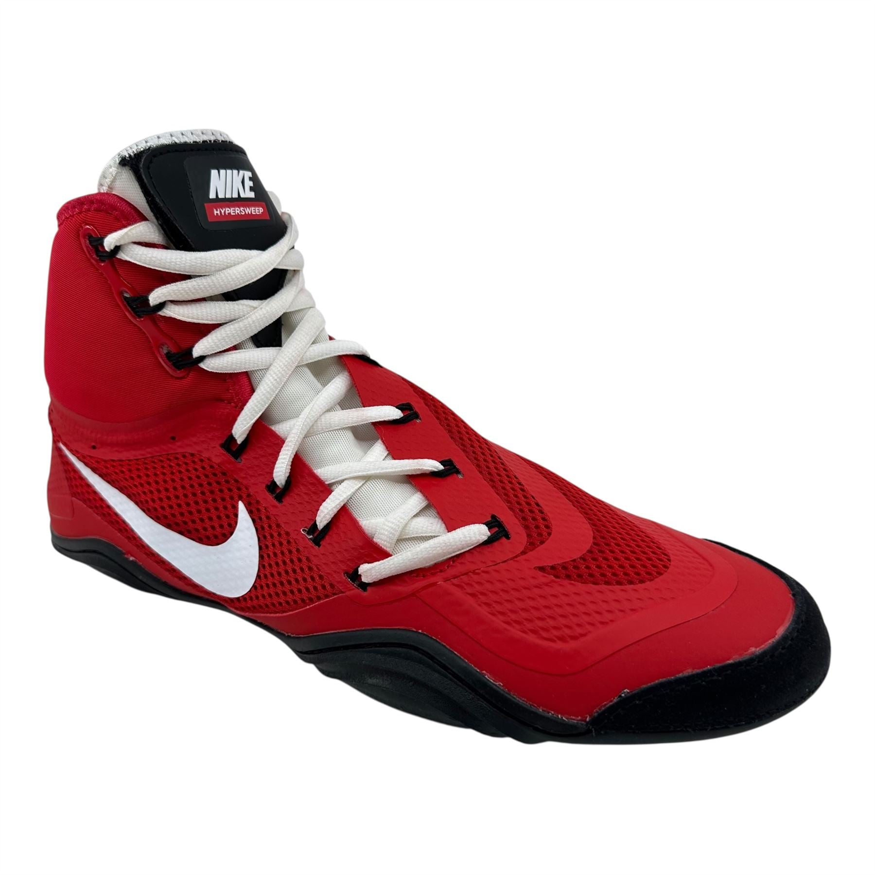 Nike Hypersweep University Red White Black Mens Athletic Sneaker