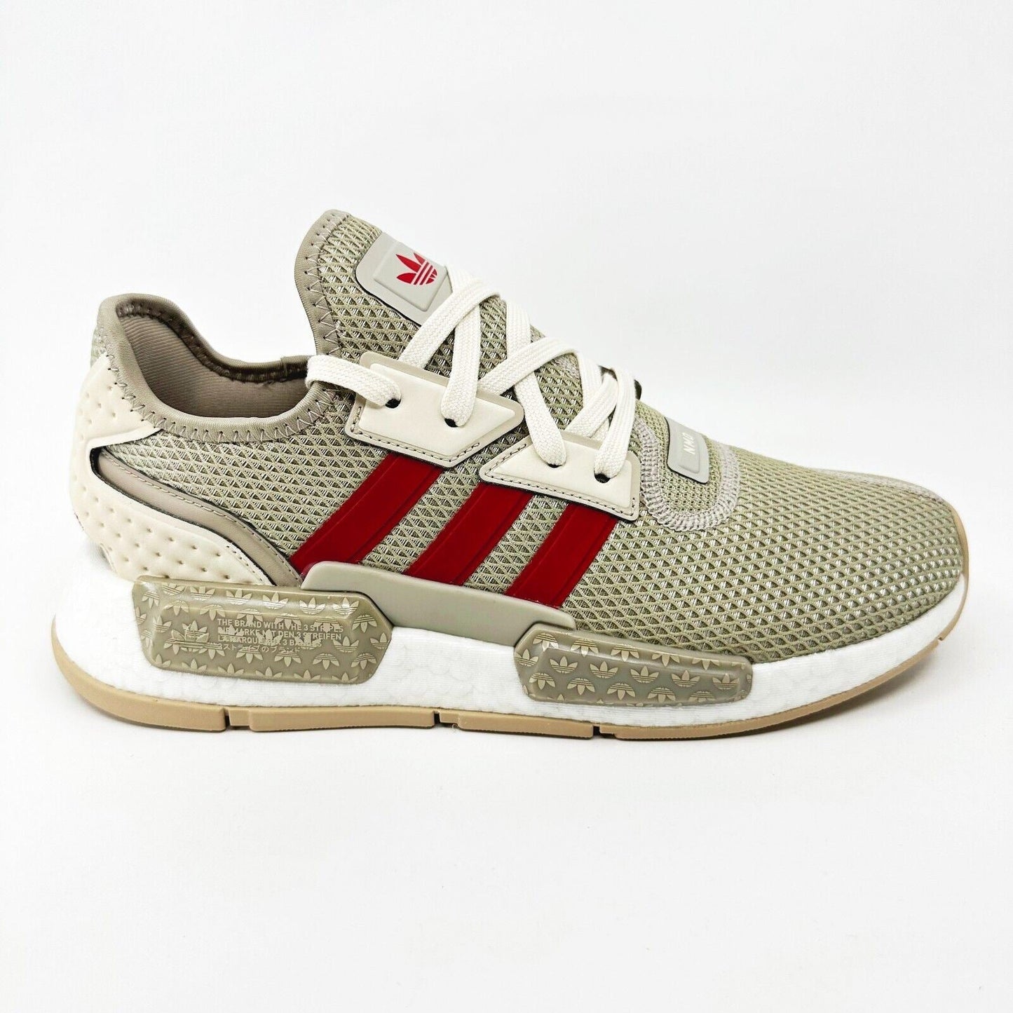 Adidas Originals NMD G1 Gym Beige Red Mens Running Shoes ID7958