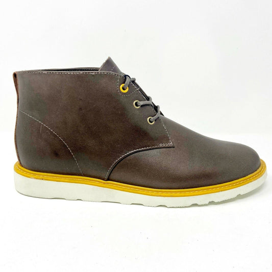 Clae Strayhorn Vibram Redwood Leather Mens Casual Sneakers