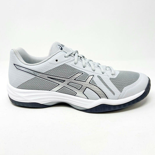 Asics Gel-Tactic Glacier Grey Silver Womens Size 12 Volleyball Shoes B752N 9693