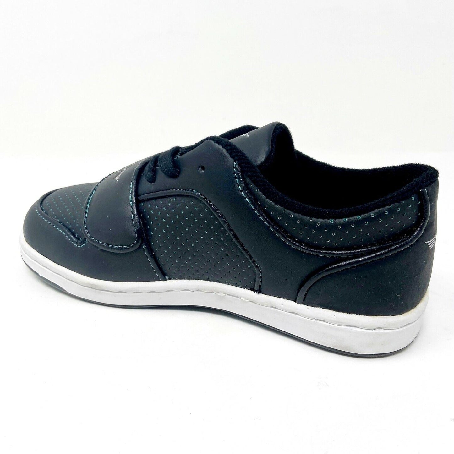 Creative Recreation Cesario Lo Black Teal Perf Youth Kids Sneakers