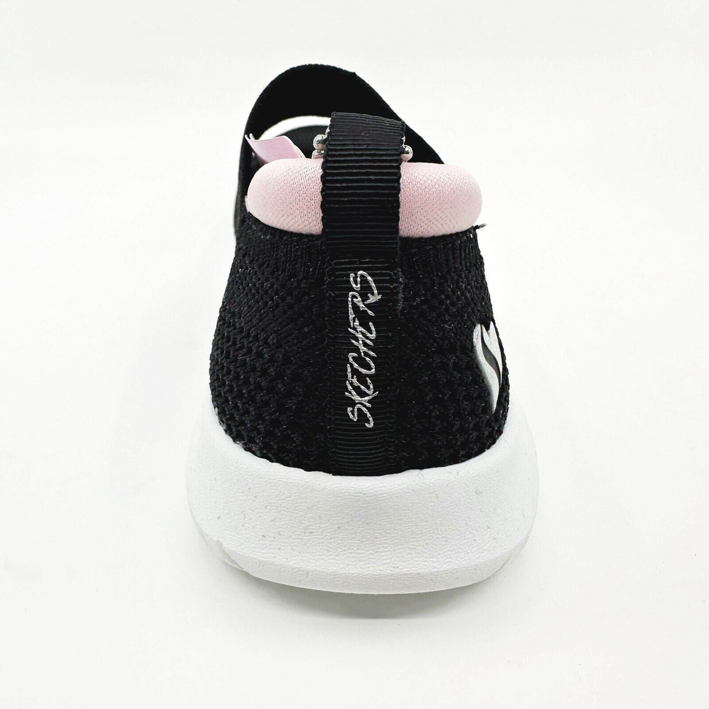 Skechers Ultra Flex Sitten Sweet Black Kids Girls Sneakers