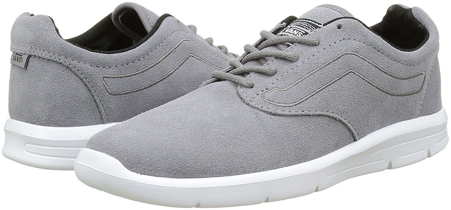 VANS ISO 1.5 (Suede) Frost Gray True White UltraCush Womens Size 5.5