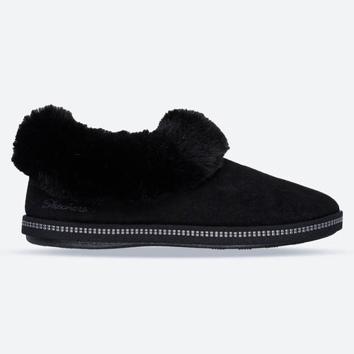 Women's Wide Fit Skechers 169012 Cozy Campfire Winter Nights Slippers