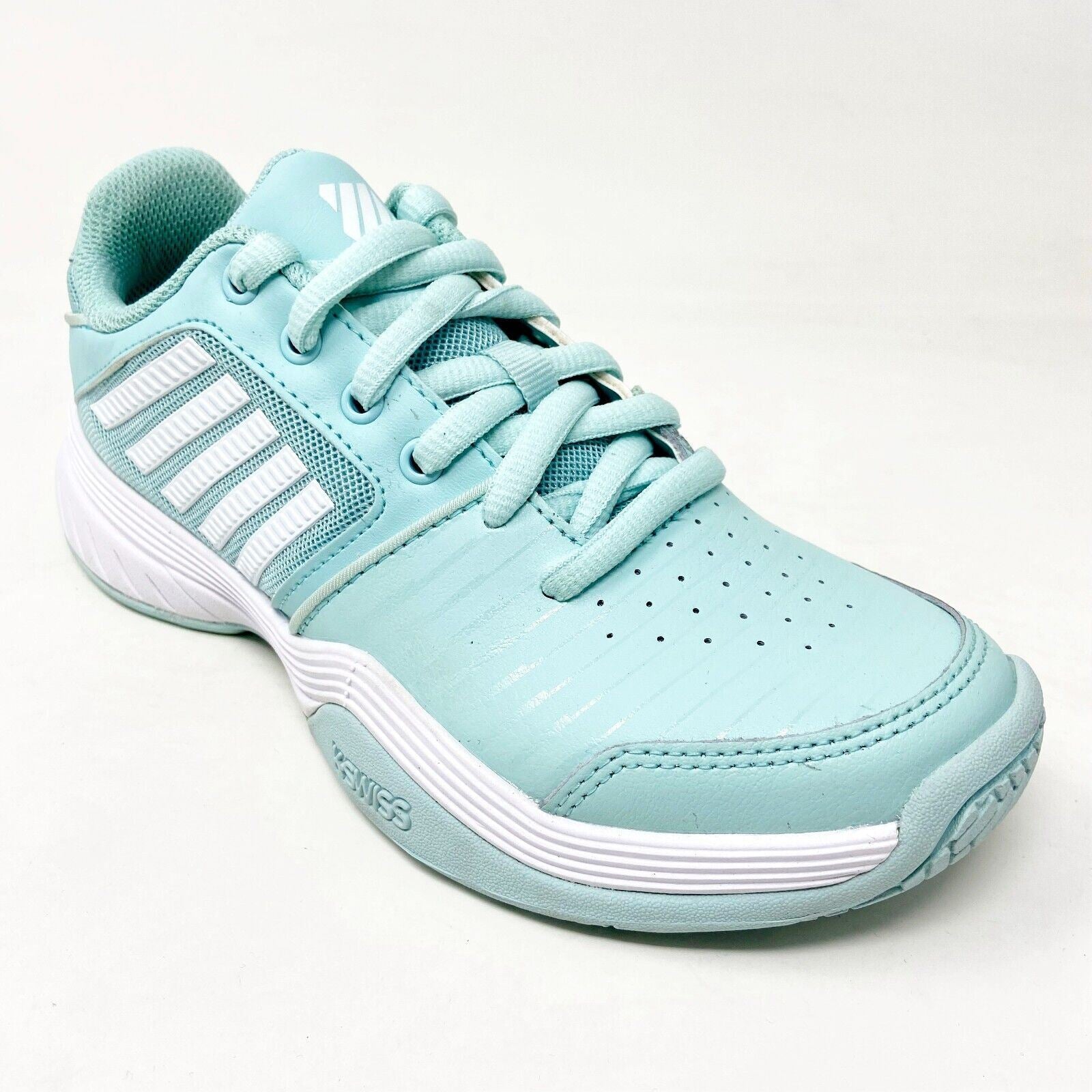 K-Swiss Court Express Icy Morn White Womens Size 5.5 Tennis Shoes 95443 415