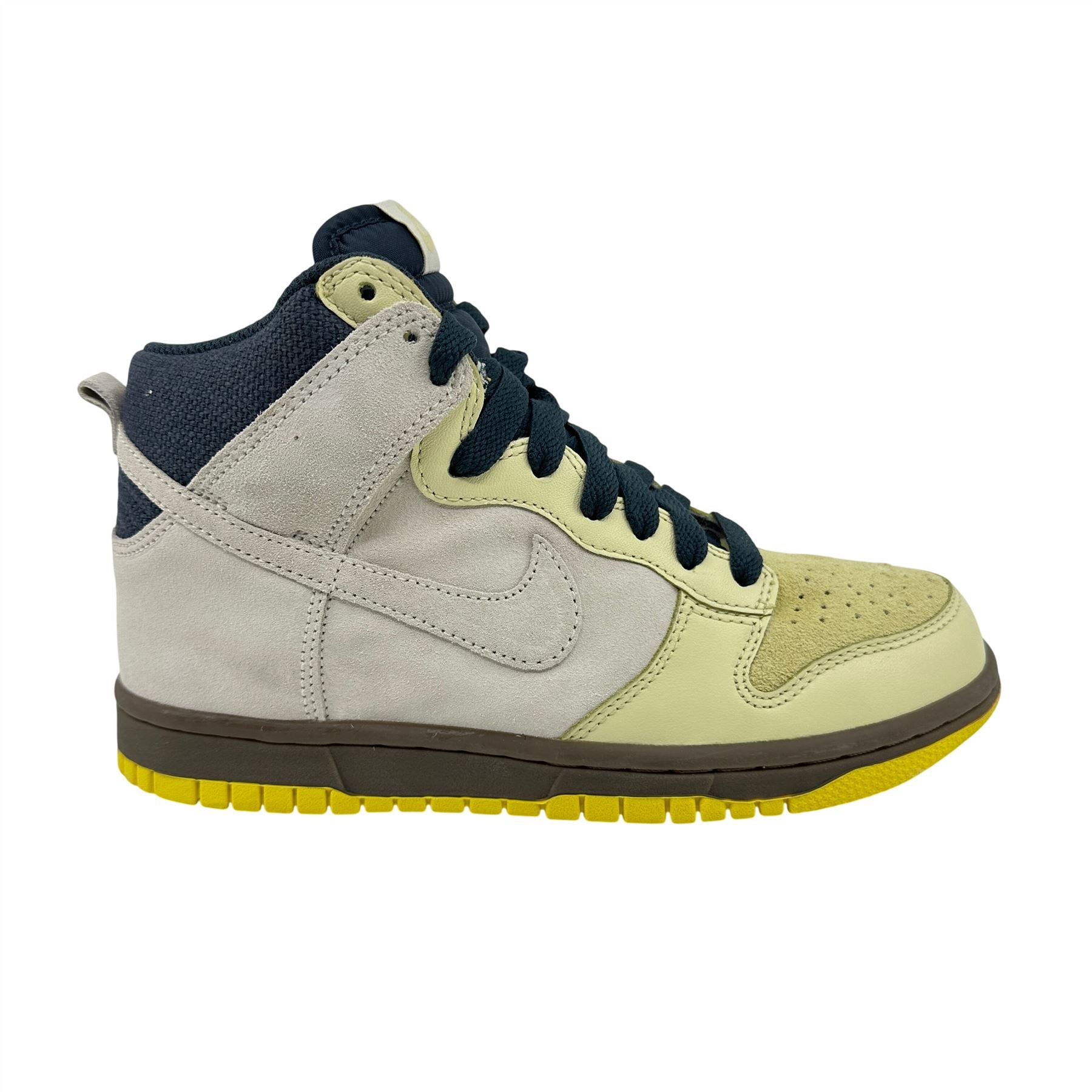 Nike Dunk High Alabaster Charcoal Womens Athletic Sneaker
