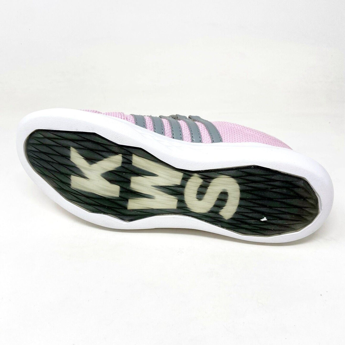 K-Swiss Gen-K Icon Knit Pinkland Gray White Kids Girls Casual Sneakers 85578 674
