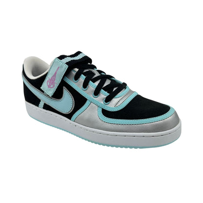 Nike Vandal Low Black Glacier Blue Silver Mens Athletic Sneaker
