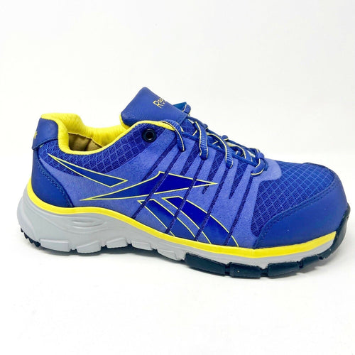 Reebok Work Arion Purple Oxford Womens Wide Composite Toe Sneakers RB457