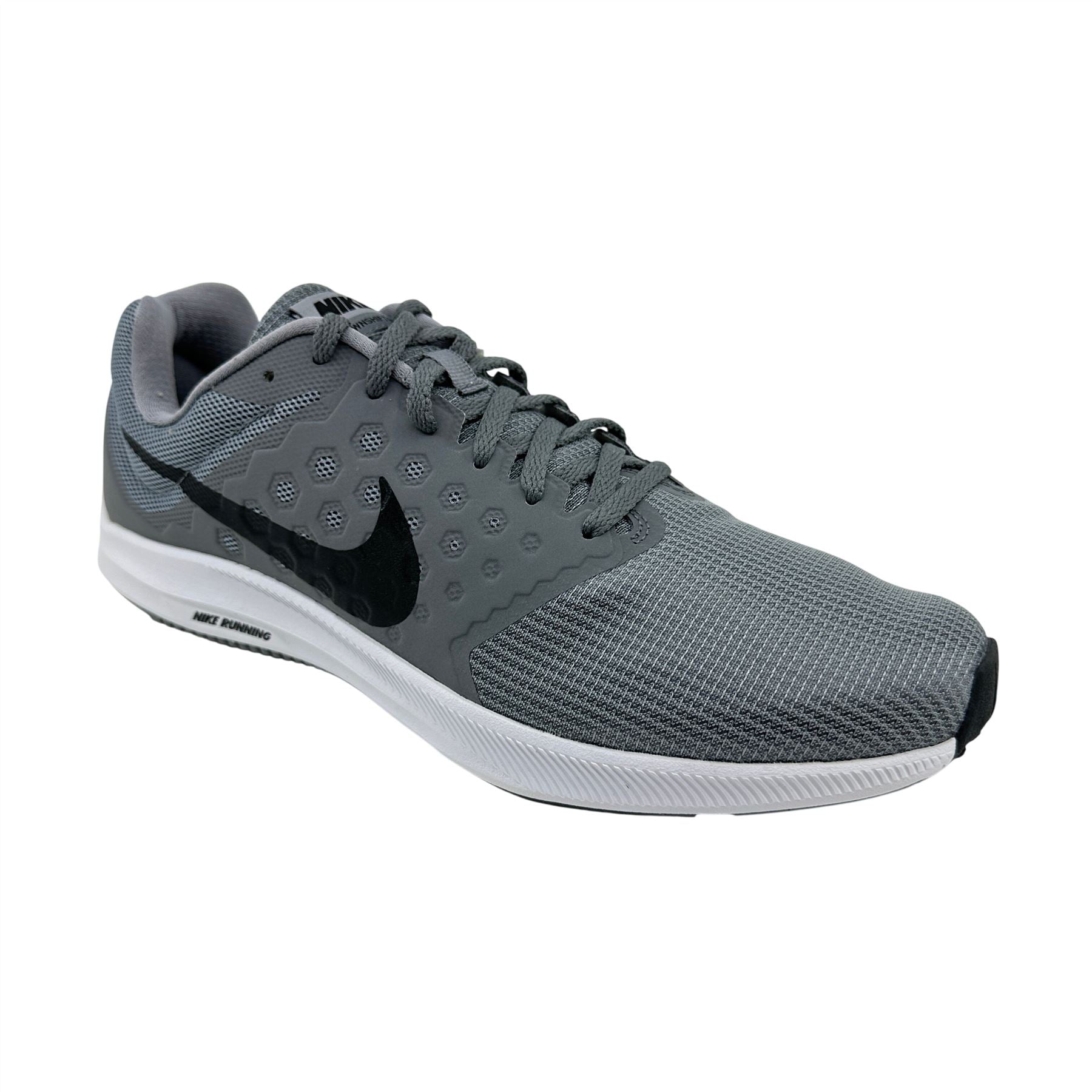 Nike Downshifter 7 Stealth Black Cool Grey White Mens Athletic Sneaker