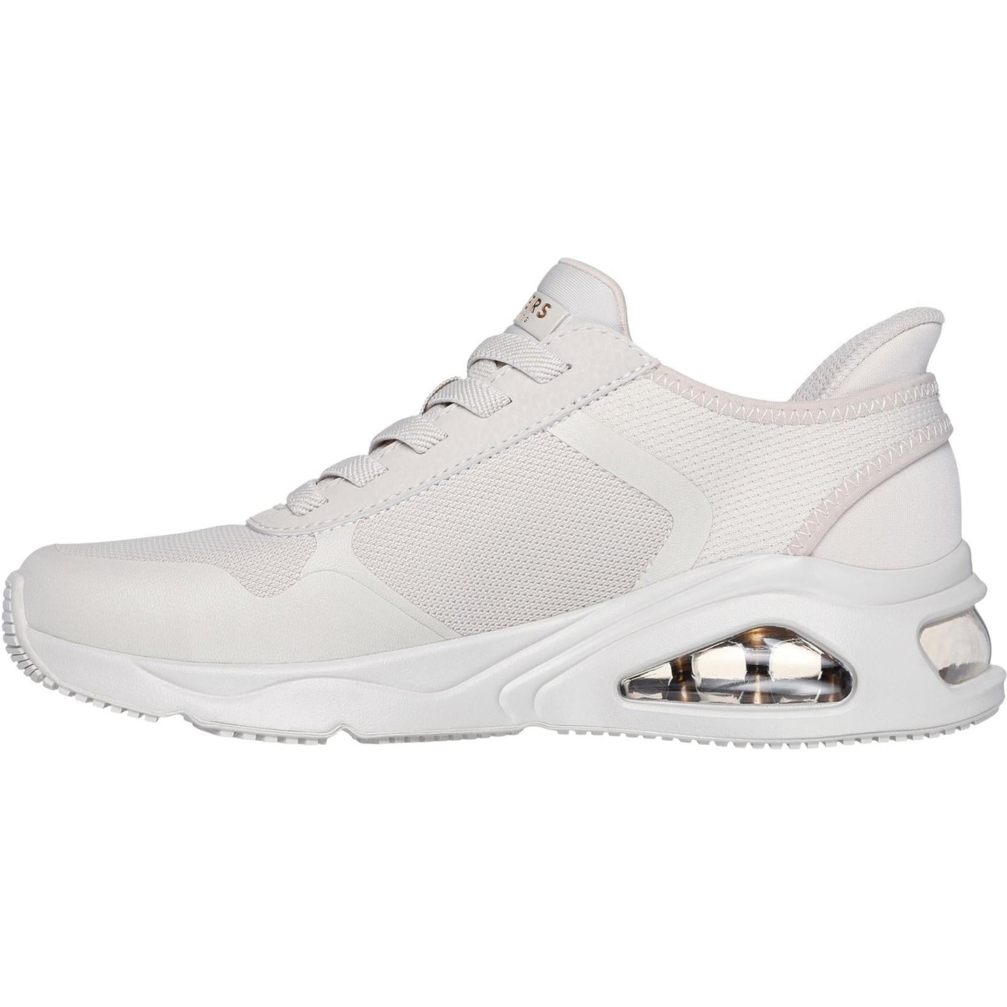 Women's Wide Fit Skechers 177116 Slip-ins Tres Air Uno Easy Steppers Trainers