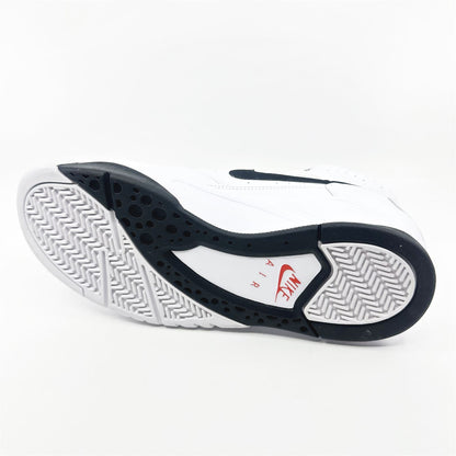 Nike Air Flight Lite Mid White Black Mens Athletic Sneaker