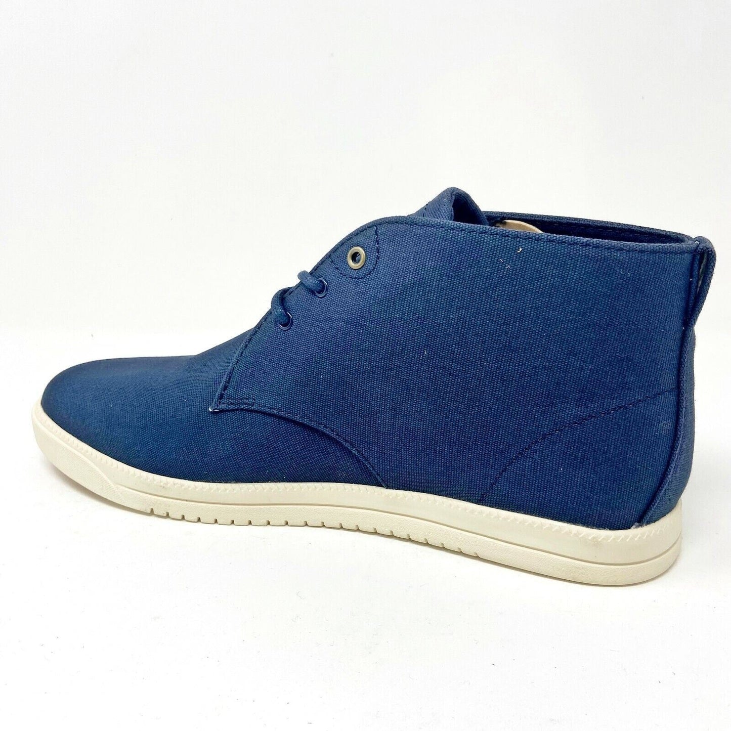 Clae Strayhorn Textile Navy Canvas Mens Premium Casual Shoes
