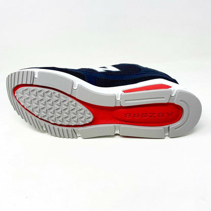 New Balance X-Racer Navy White Red Abzorb Mens Atheltic Sneakers MSXRCJL