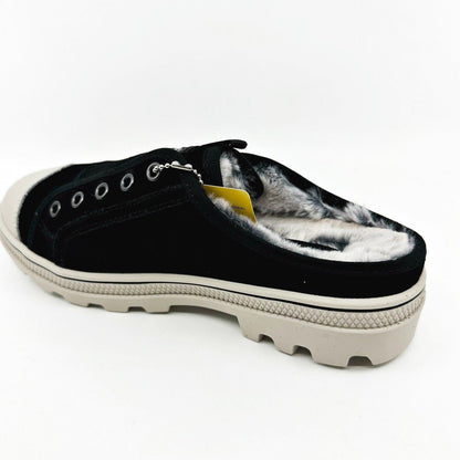 Skechers Roadies Cozy Goes Black Womens Size 6 Comfort Slip On Shoes
