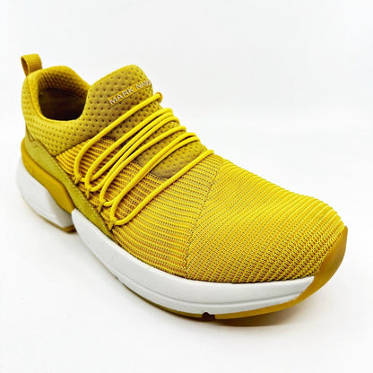 Mark Nason Split Skywalk Yellow White Womens Size 8 Athletic Sneakers