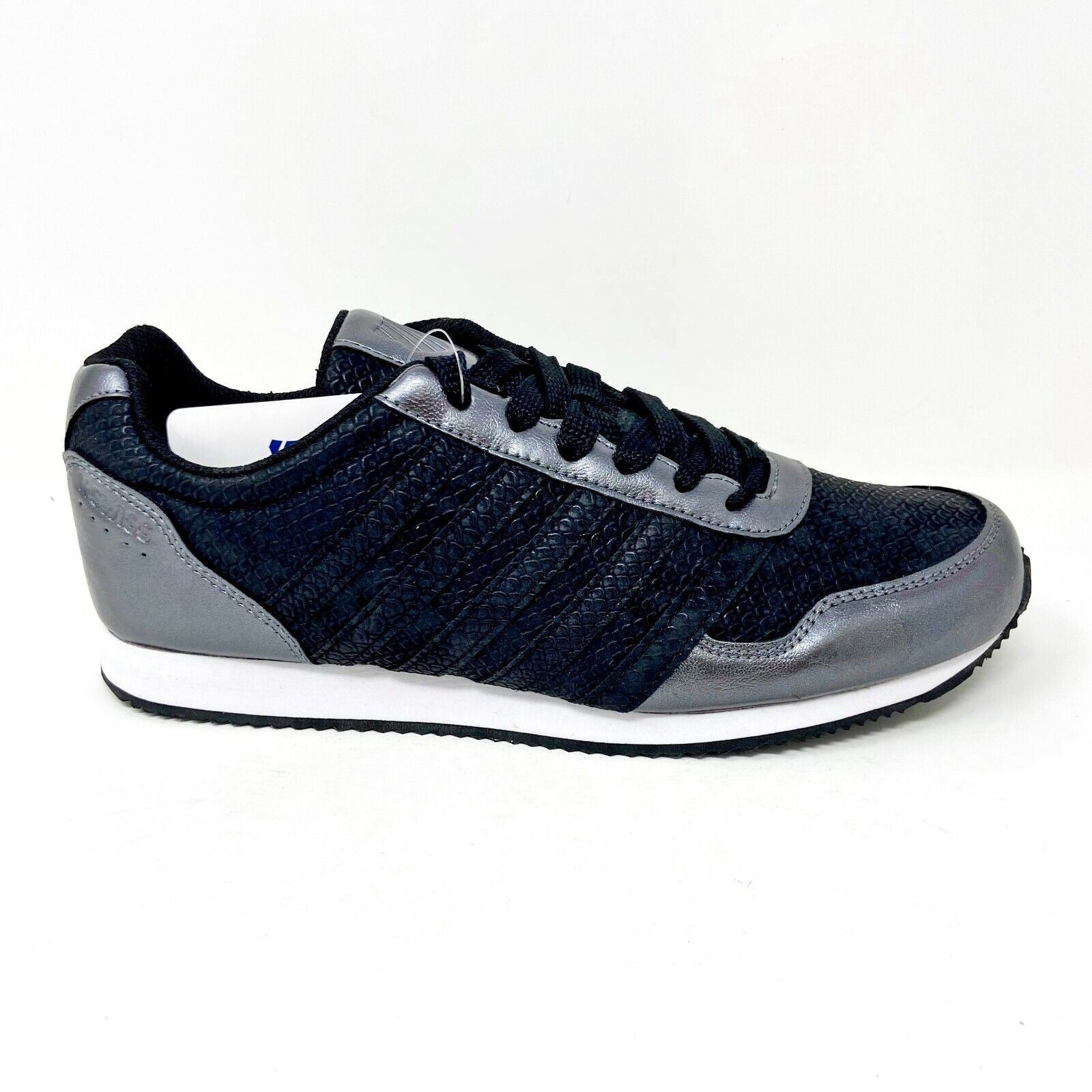 K-Swiss New Haven Snake CMF Black White Womens Size 8.5 Sneakers 95115 002