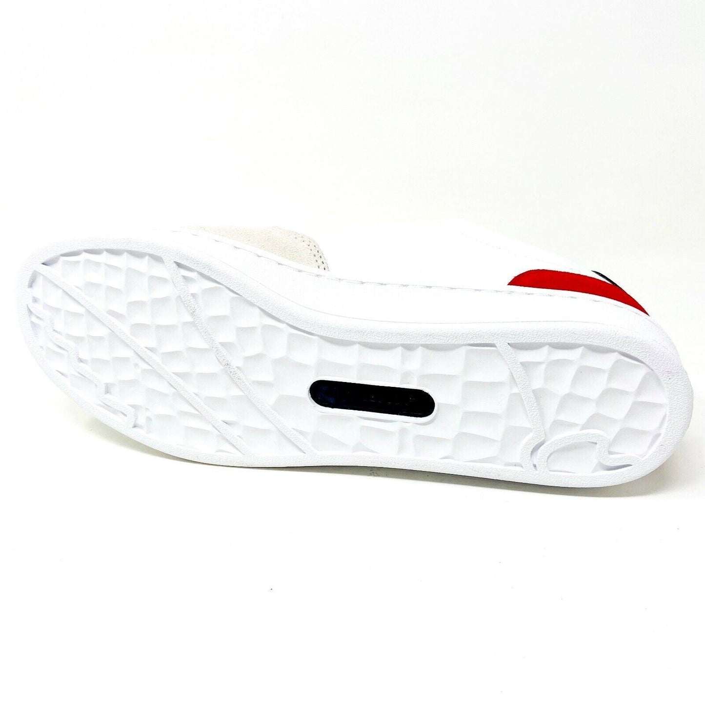 Lacoste Master Cup 120 2 SUJ Leather White Navy Red Kids Casual Sneakers