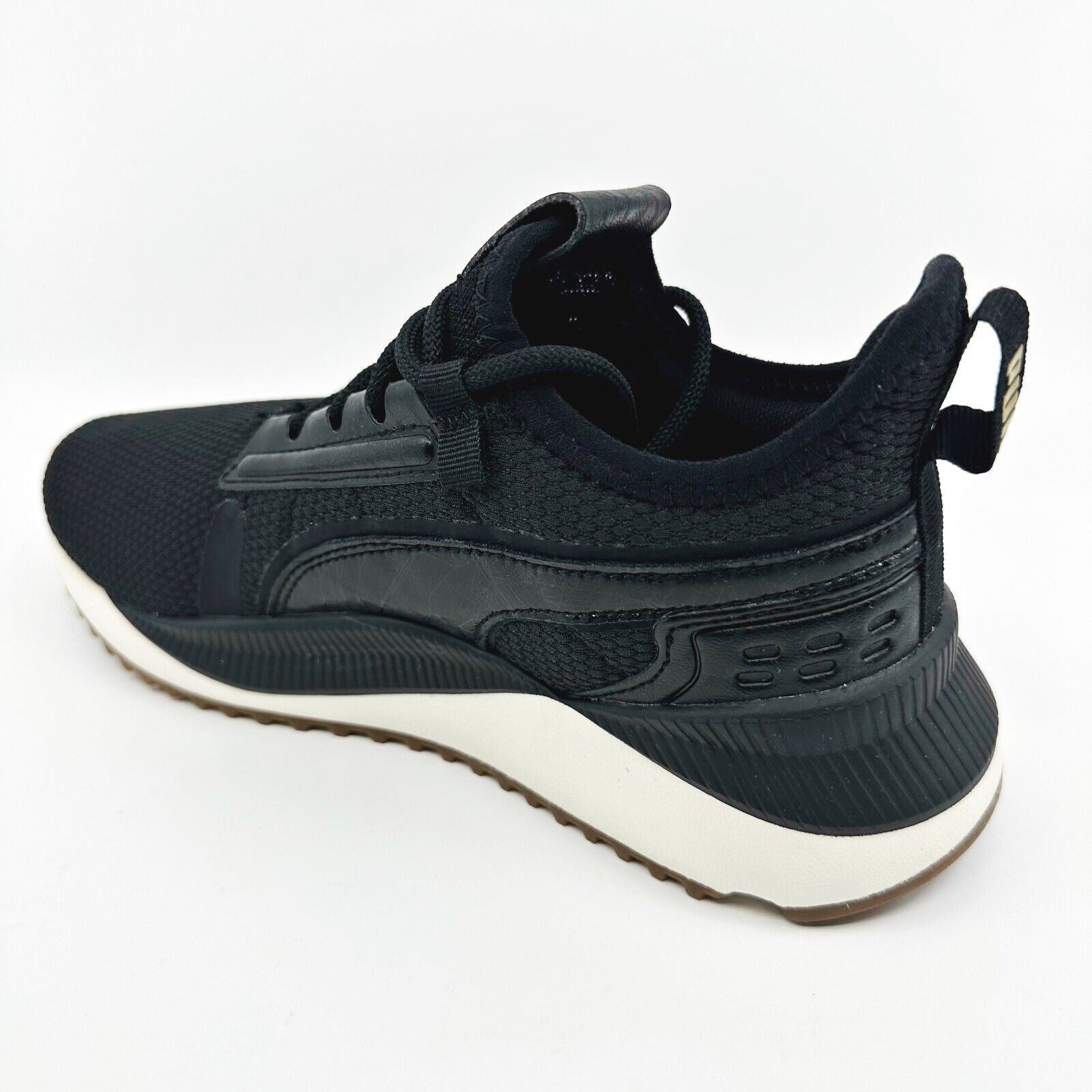 Puma Pacer Future Street Luxe Black Frosted Ivory Womens Sneakers 391730 01
