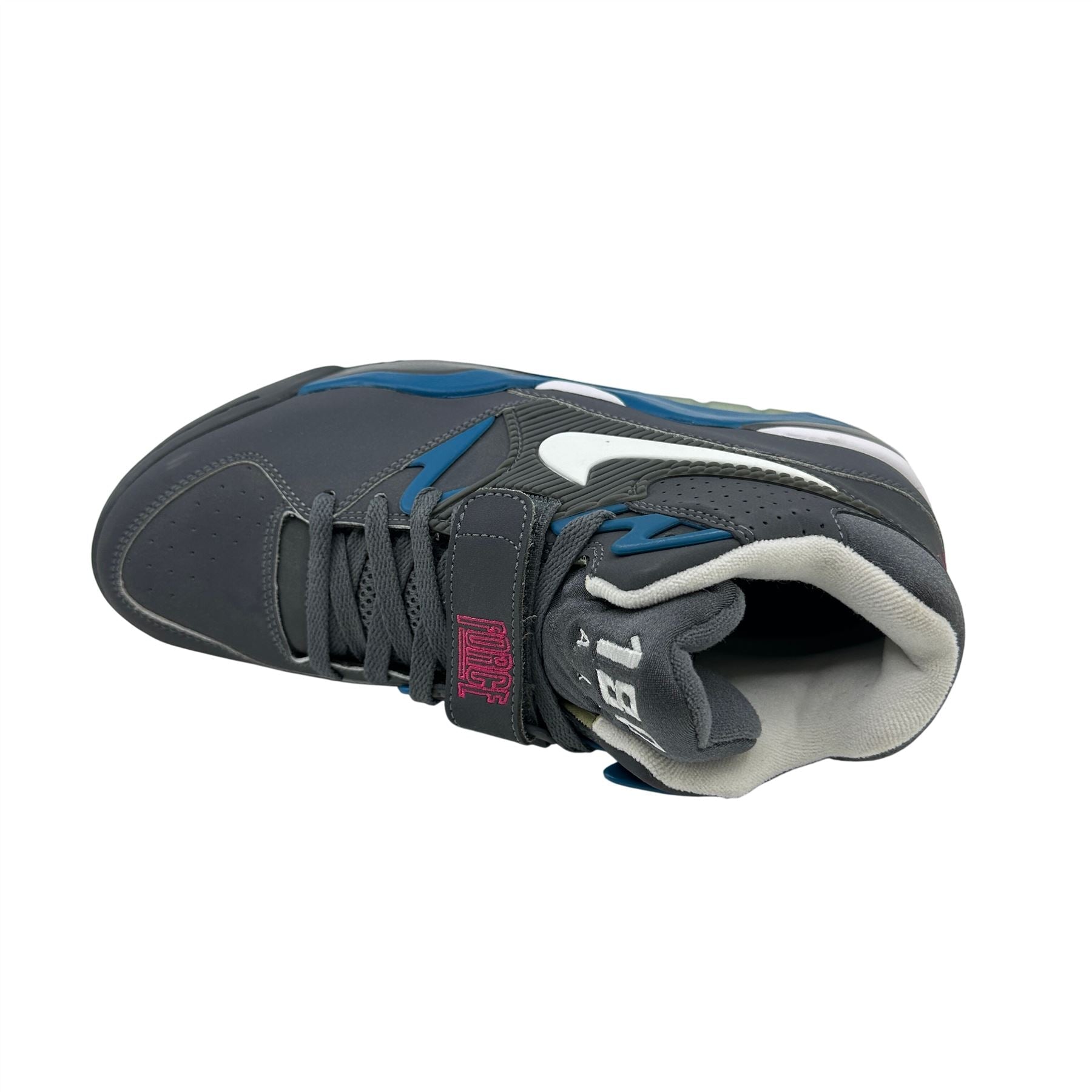 Nike Air Force 180 Dark Gray White Mens Athletic Sneaker