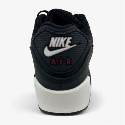 Nike Air Max 90 Leather GS Anthracite Black Team Red Kids Athletic Sneaker