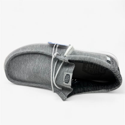 Hey Dude Wally H2O Mix Galaxy Gray Mens Casual Loafer